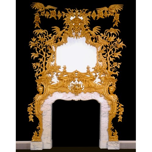 THE STEDCOMBE HOUSE CHIMNEYPIECE